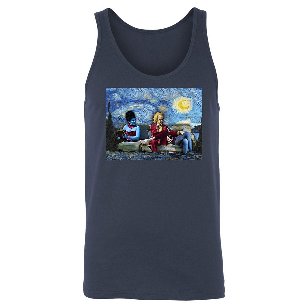 Unisex Jersey Tank - 4TLUEUBX - Navy - 8