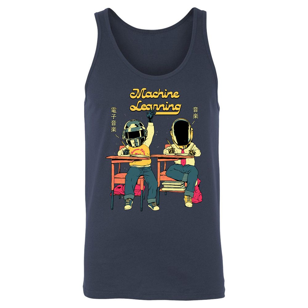 Unisex Jersey Tank - RSCWZK9X - Navy - 8
