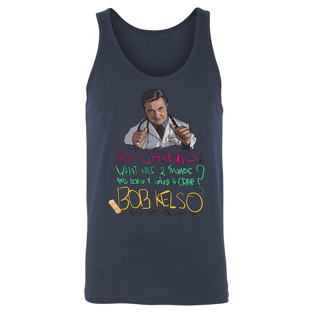 Unisex Jersey Tank - LJFCWQCH - Navy - 8