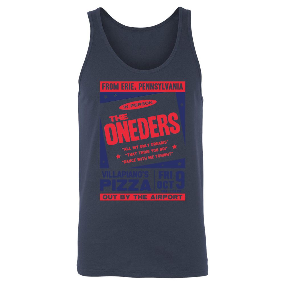 Unisex Jersey Tank - V2W6E9W3 - Navy - 8