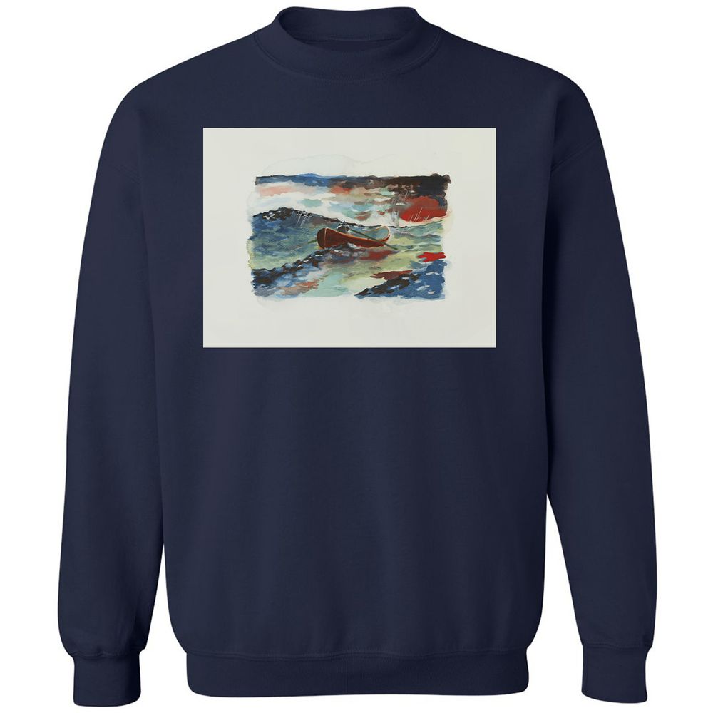 Classic Unisex Sweatshirt - 1K9XMFKY - Navy - 8