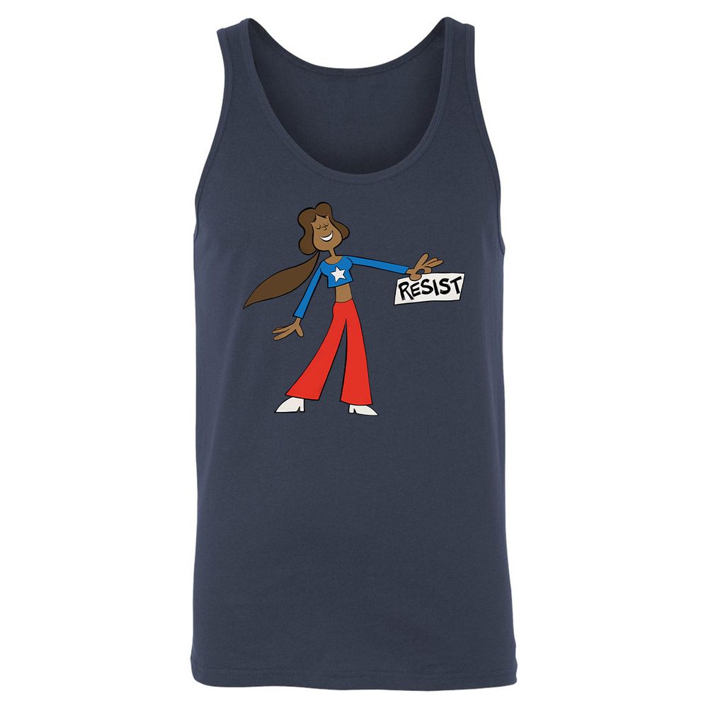 Unisex Jersey Tank - 7E2MV134 - Navy - 8