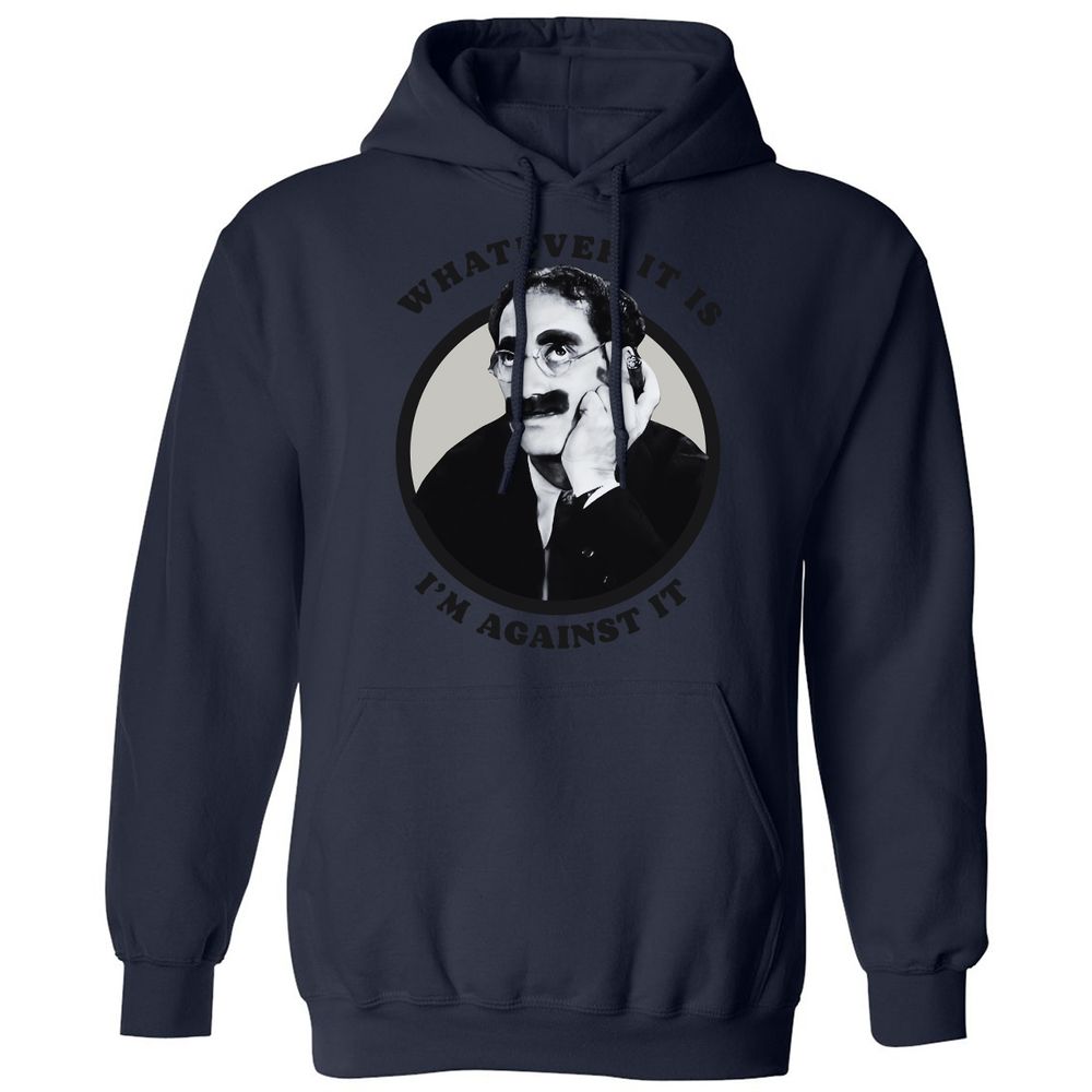 Classic Unisex Hoodie - R6SJNCHQ - Navy - 8