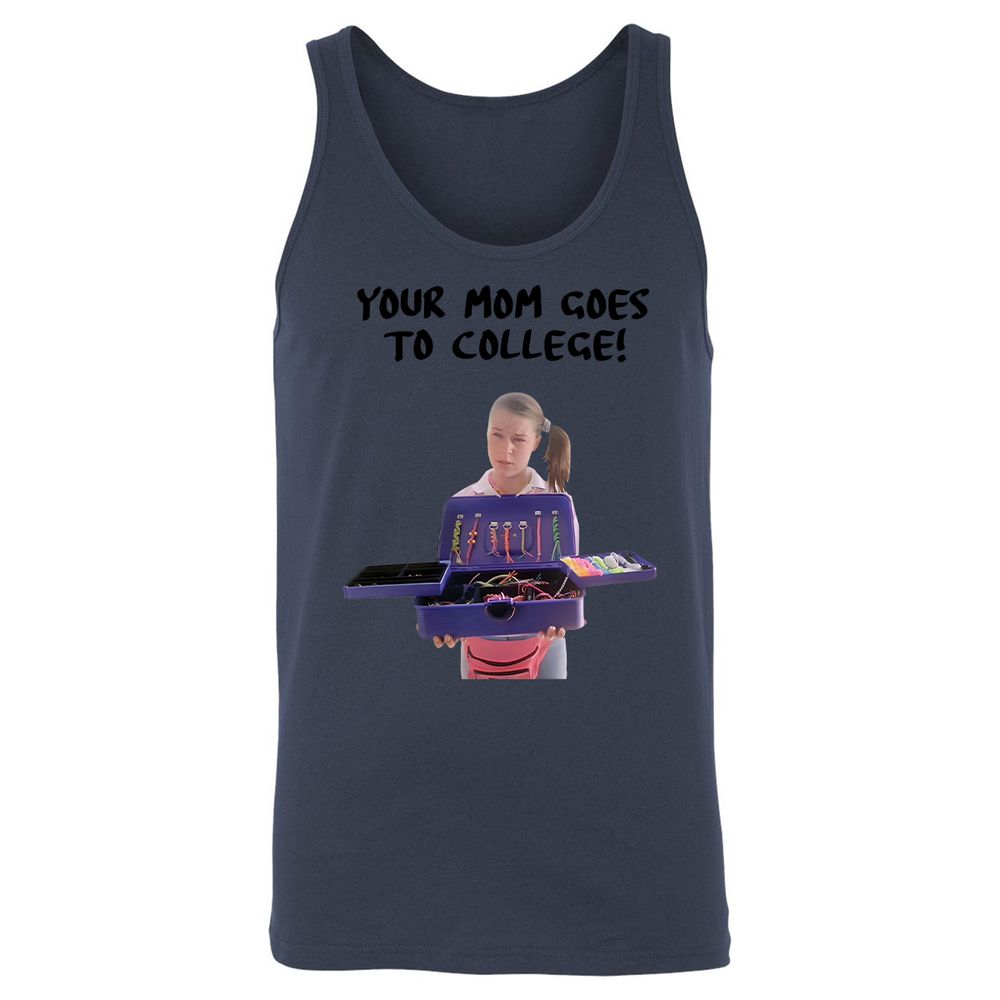 Unisex Jersey Tank - HHXCZJ5L - Navy - 8