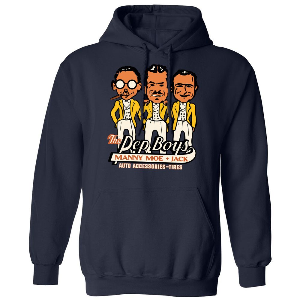 Classic Unisex Hoodie - FPWU1H9X - Navy - 8