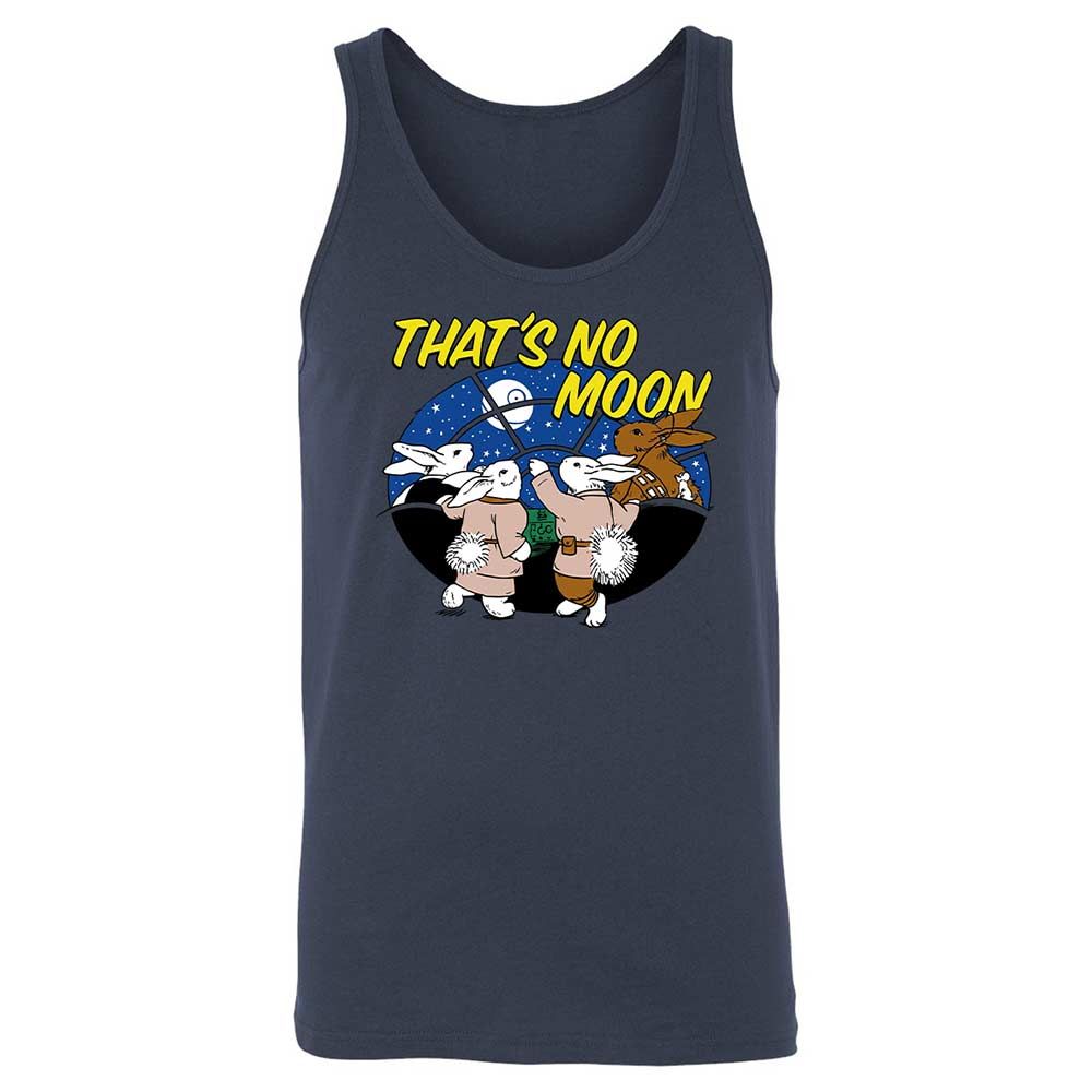 Unisex Jersey Tank - White - Navy - 8