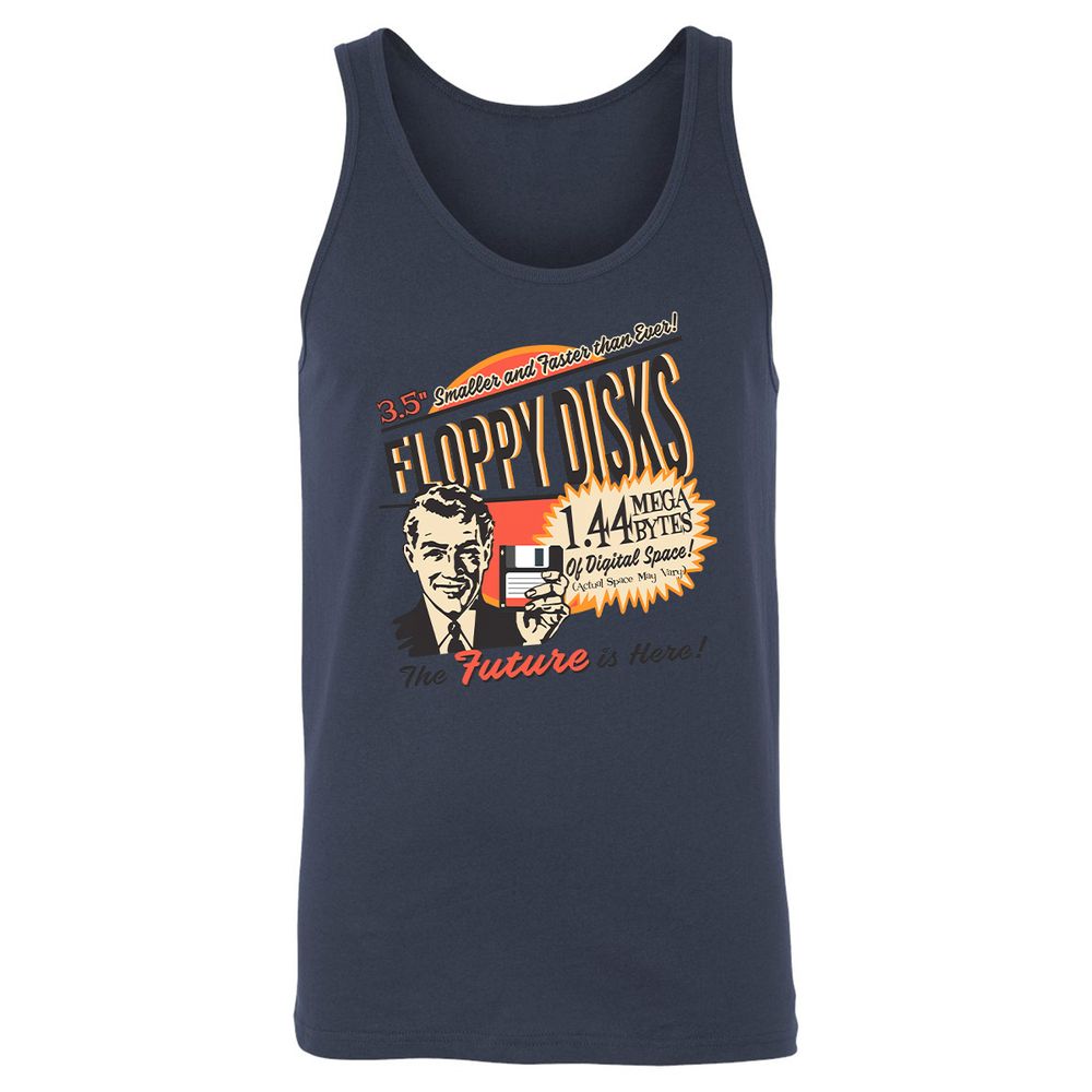 Floppy Disk Retro - Navy - 8