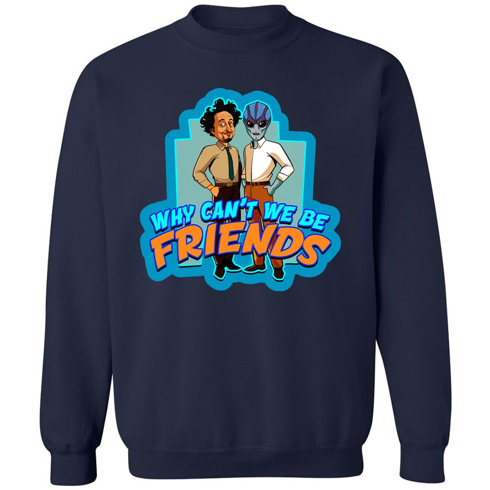 Classic Unisex Sweatshirt - WM72K794 - Navy - 8