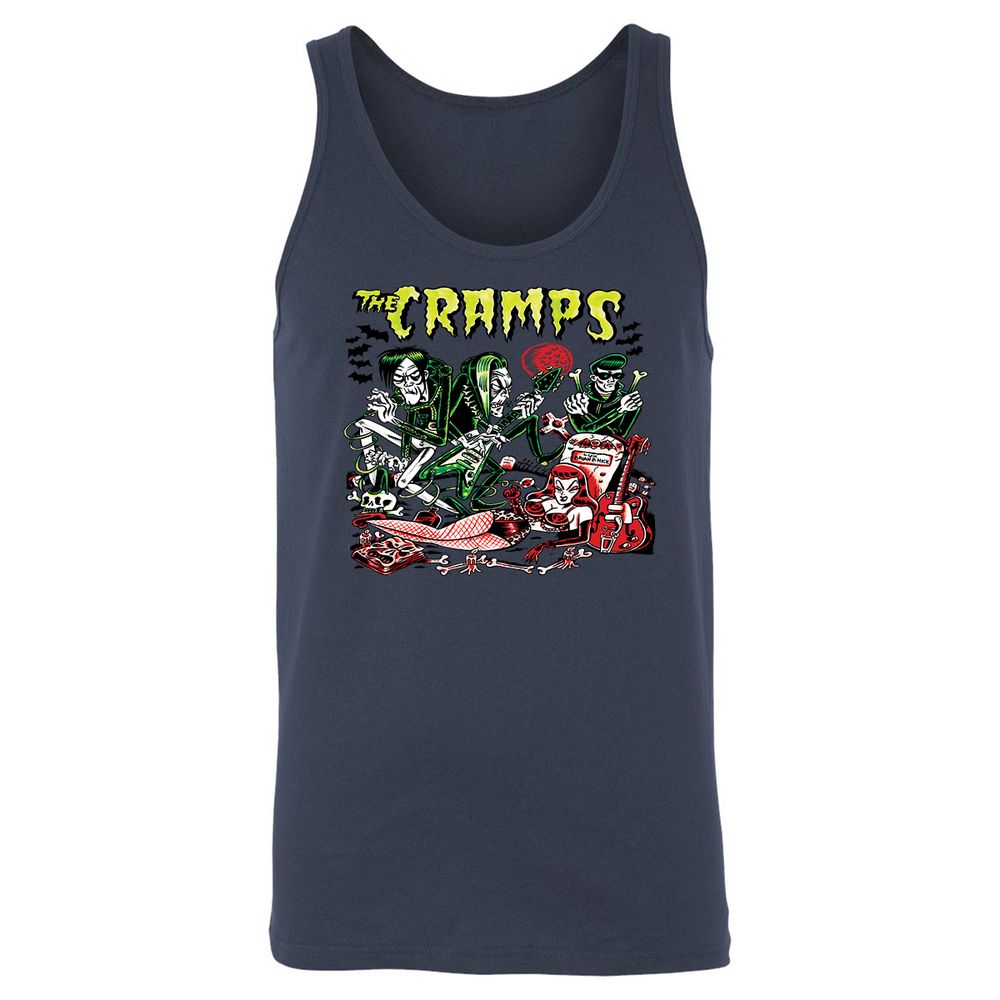 Unisex Jersey Tank - PAR9FXE6 - Navy - 8