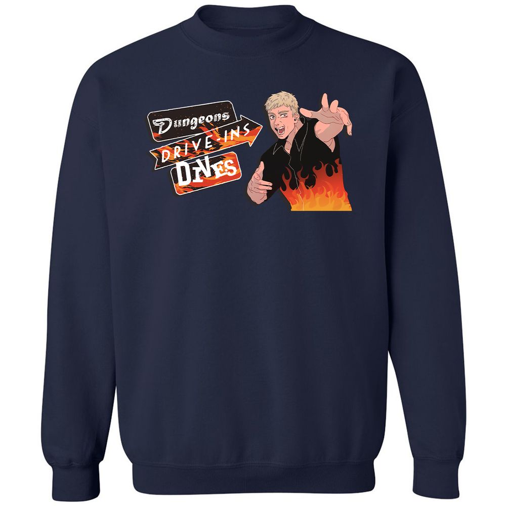 Classic Unisex Sweatshirt - X9TJ55T1 - Navy - 8