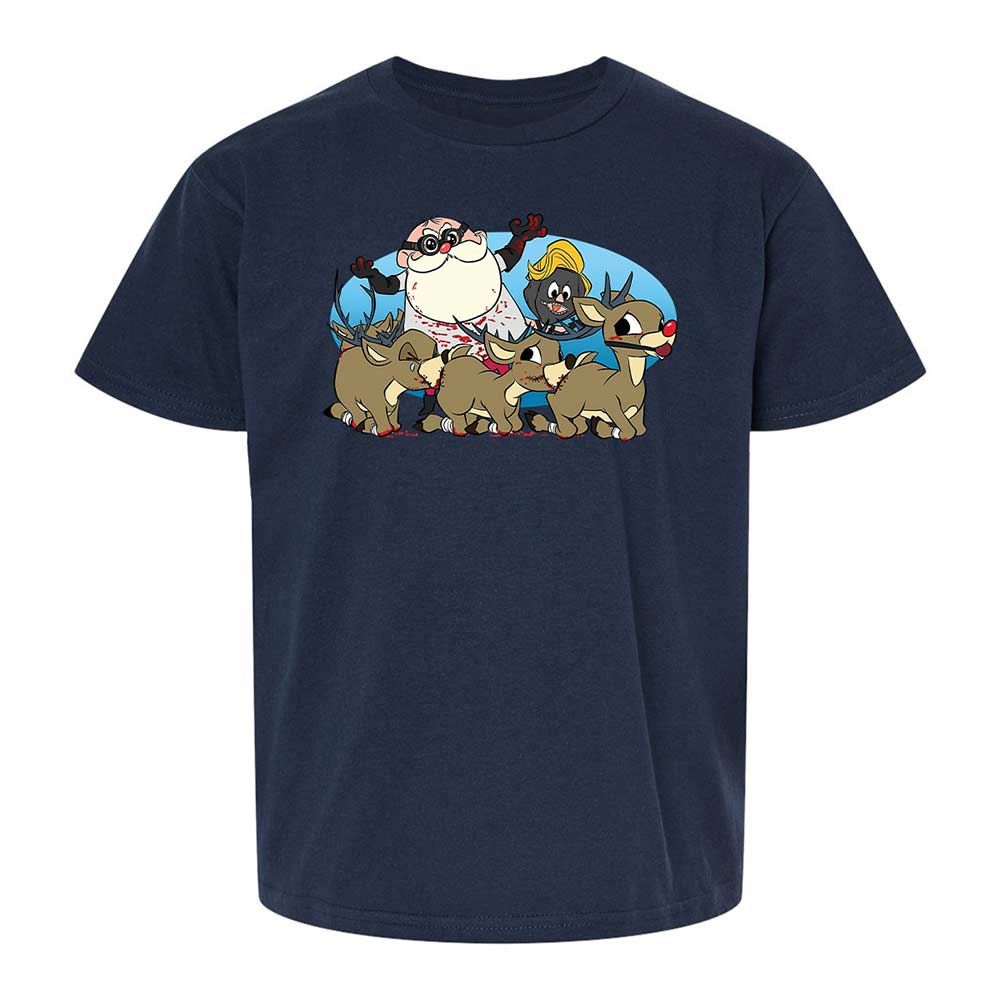 Santapede Greeting - Navy - 8