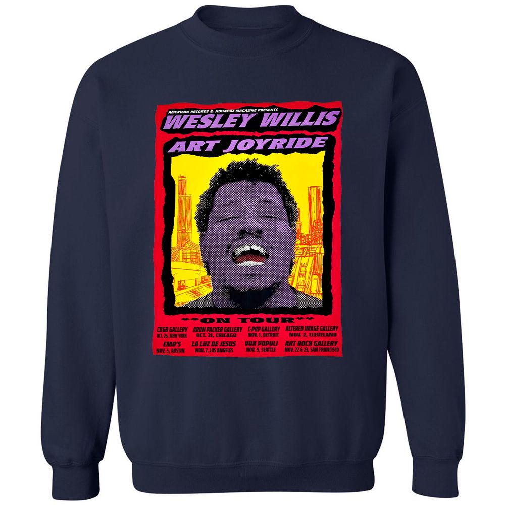 WESLEY WILLIS - ART JOYRIDE - Navy - 8