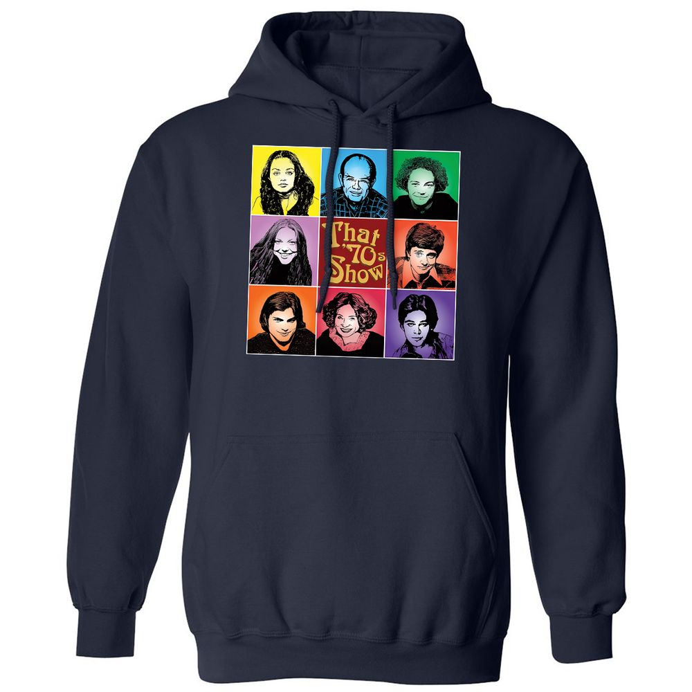 Classic Unisex Hoodie - YX3Q1UKY - Navy - 8