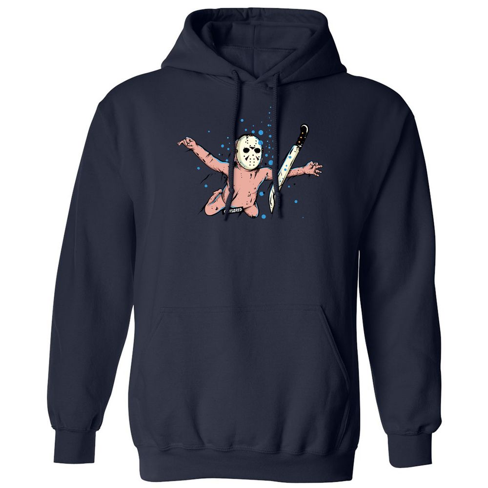 Classic Unisex Hoodie - USWL7G7S - Navy - 8
