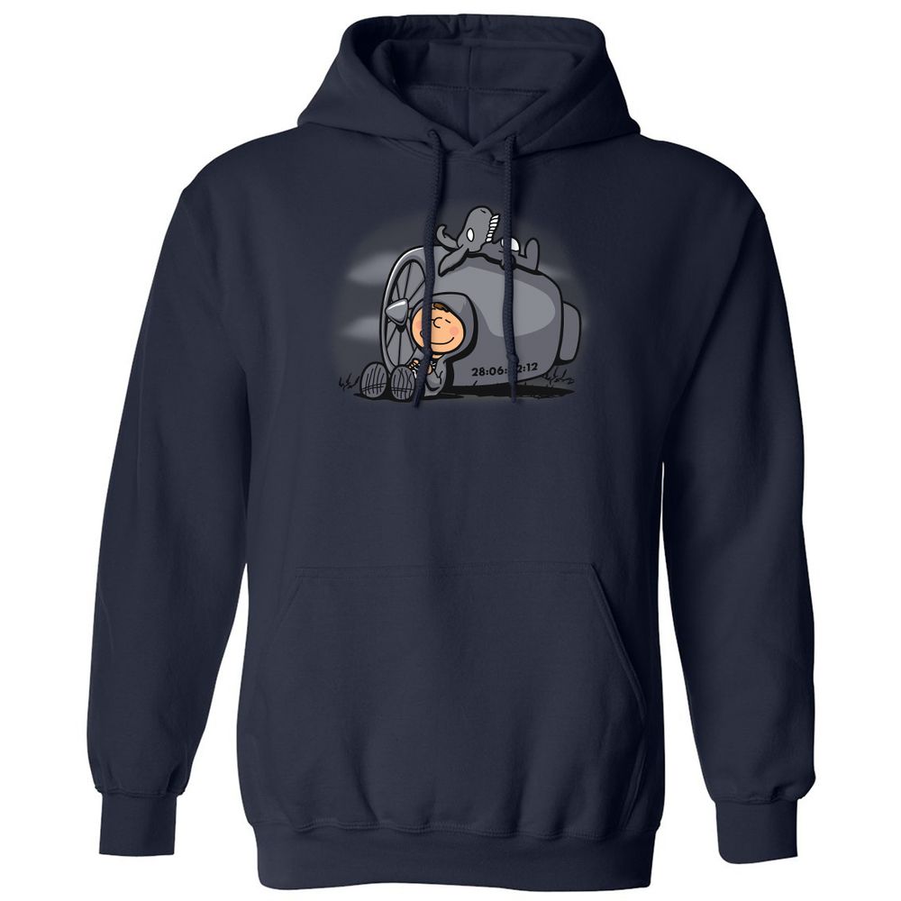 Classic Unisex Hoodie - F8DC3XEQ - Navy - 8