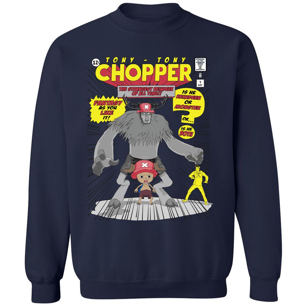 Classic Unisex Sweatshirt - XAPPJQFD - Navy - 8