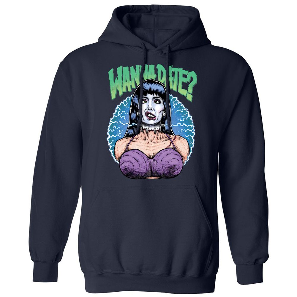Classic Unisex Hoodie - ELA83KU9 - Navy - 8