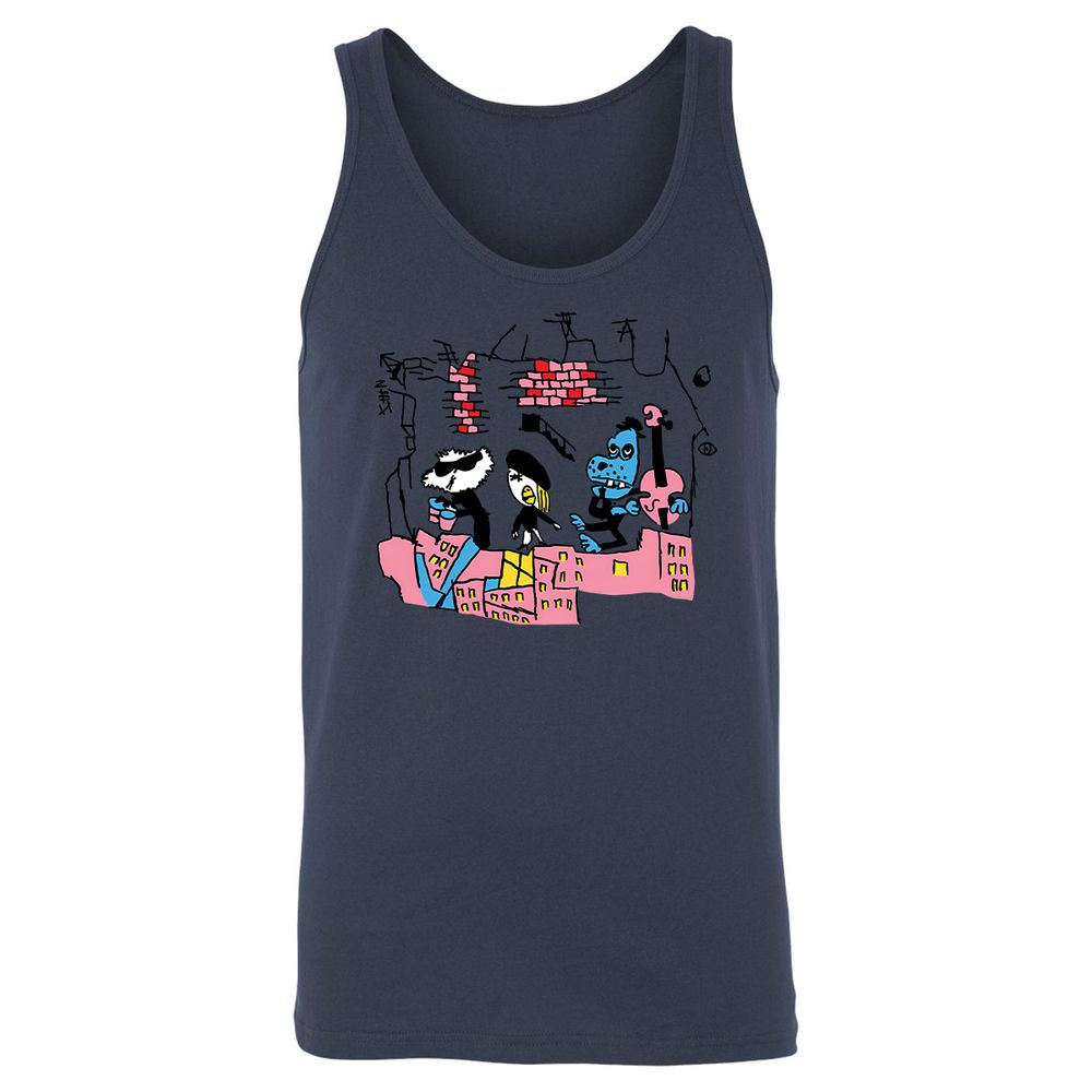 Unisex Jersey Tank - 2KBJ91A2 - Navy - 8