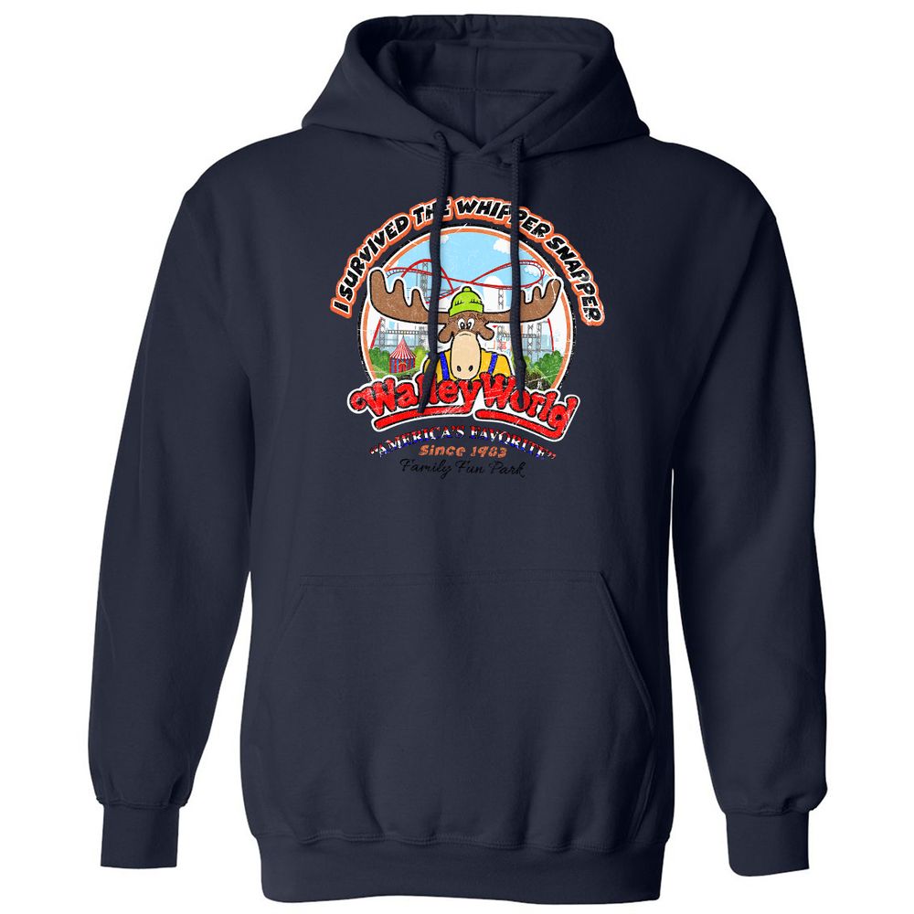 Classic Unisex Hoodie - DX86GJ75 - Navy - 8