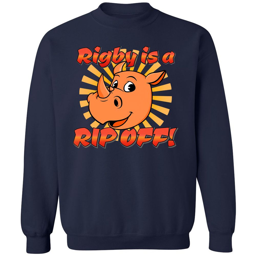 Classic Unisex Sweatshirt - Q4EF718R - Navy - 8