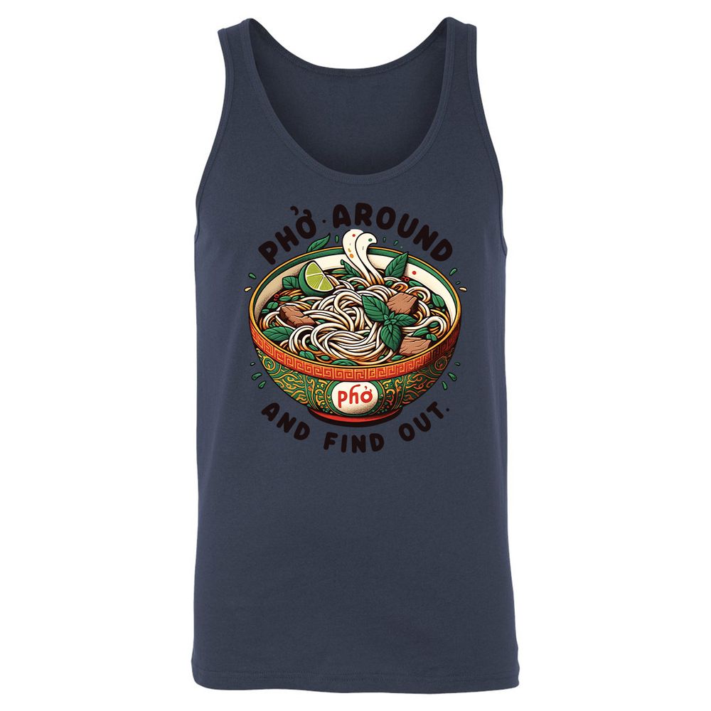 Unisex Jersey Tank - DEDQ4PBW - Navy - 8