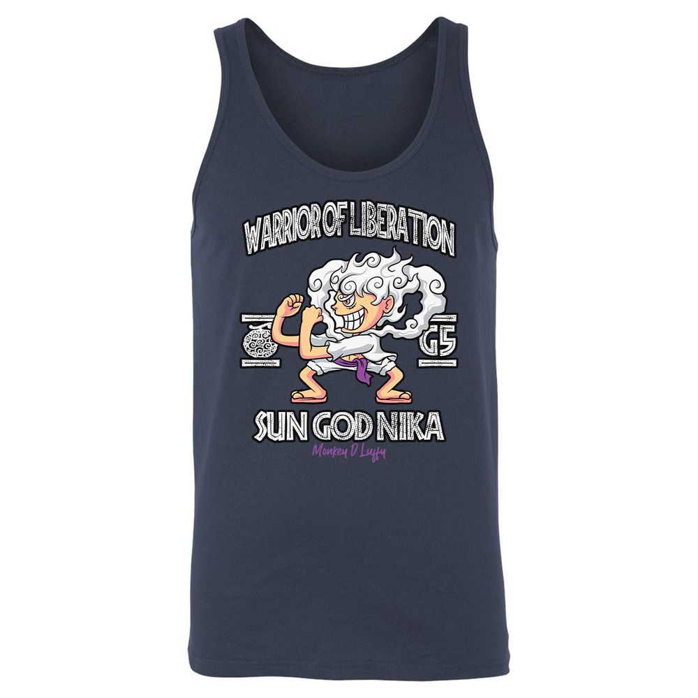 Unisex Jersey Tank - 5BUKW7Z7 - Navy - 8