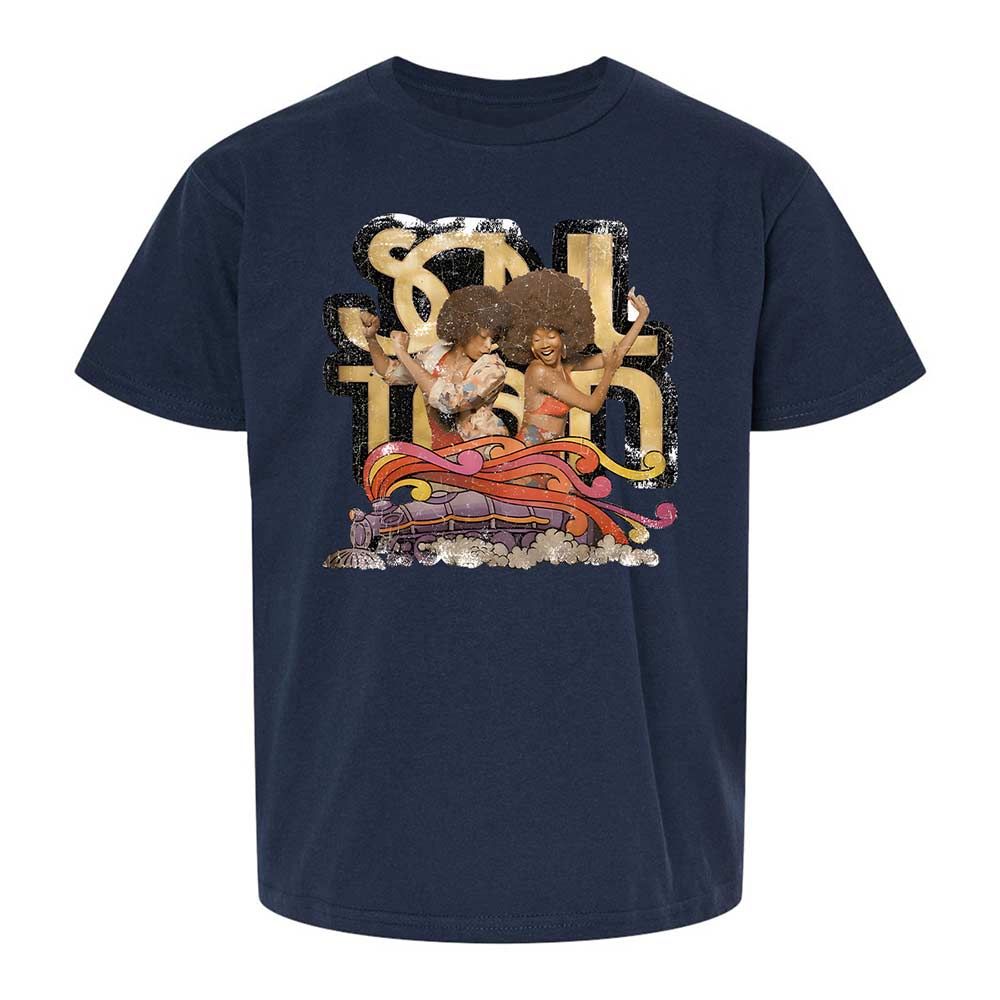 Retro Soul Train Dance Vibes - Navy - 8