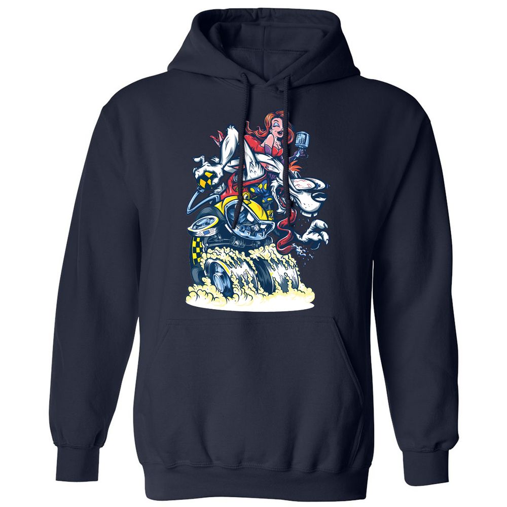 Classic Unisex Hoodie - 8HXS59MB - Navy - 8