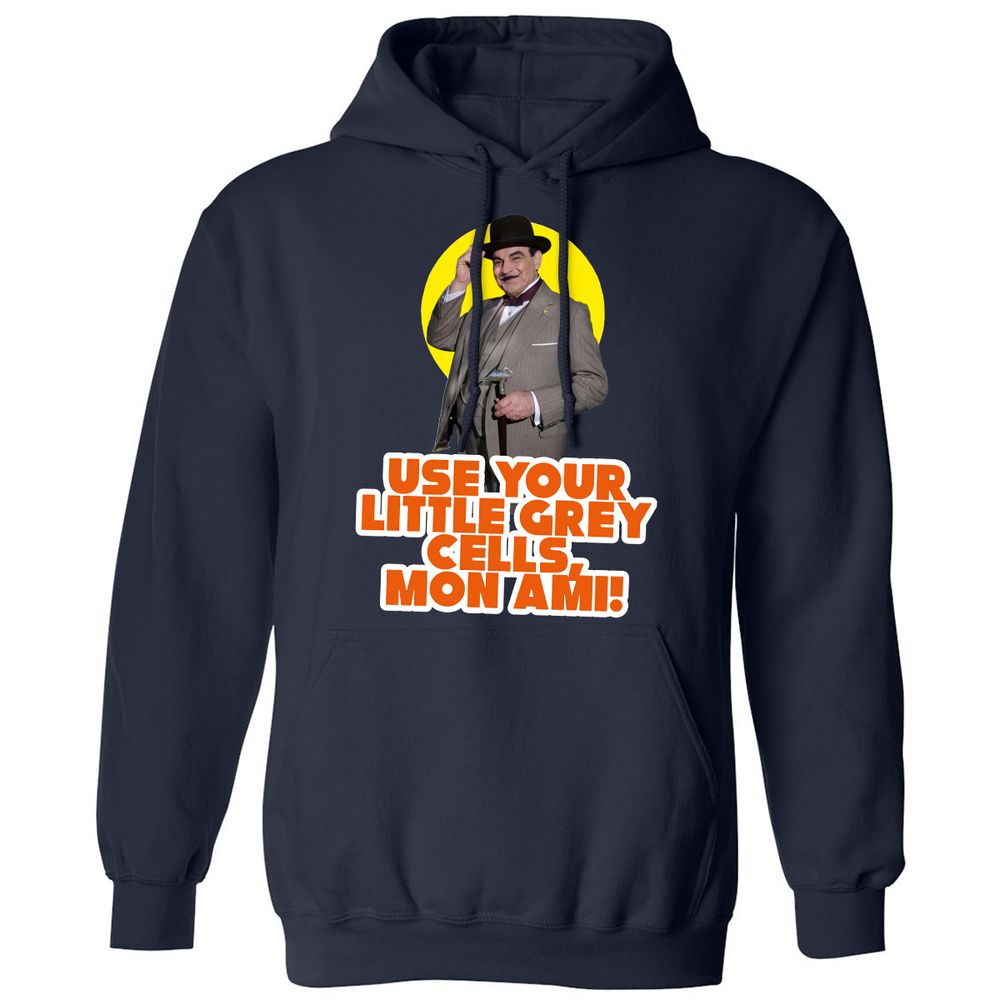 Classic Unisex Hoodie - PLBPSL44 - Navy - 8