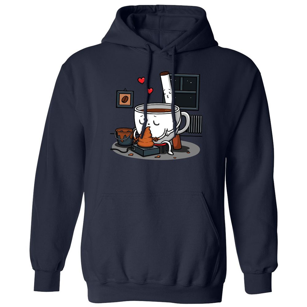 Classic Unisex Hoodie - FJQHKHUD - Navy - 8