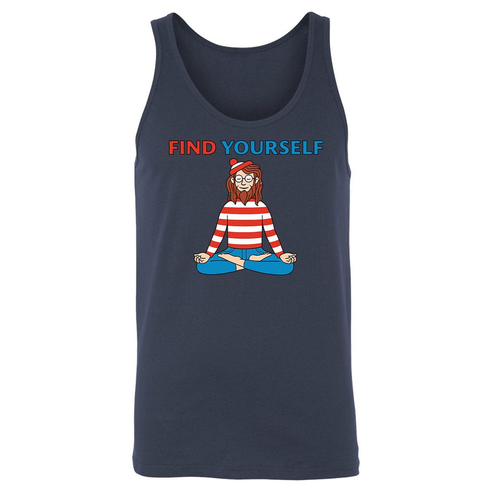 Unisex Jersey Tank - 4STMD6GZ - Navy - 8