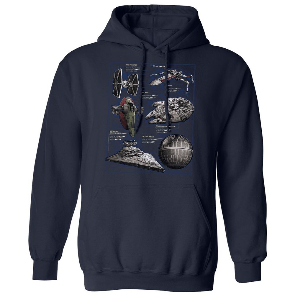 Classic Unisex Hoodie - Q48MY39B - Navy - 8