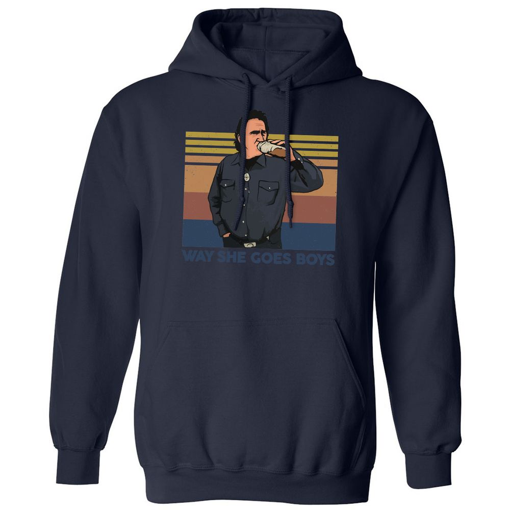 Classic Unisex Hoodie - N2AKRLYE - Navy - 8