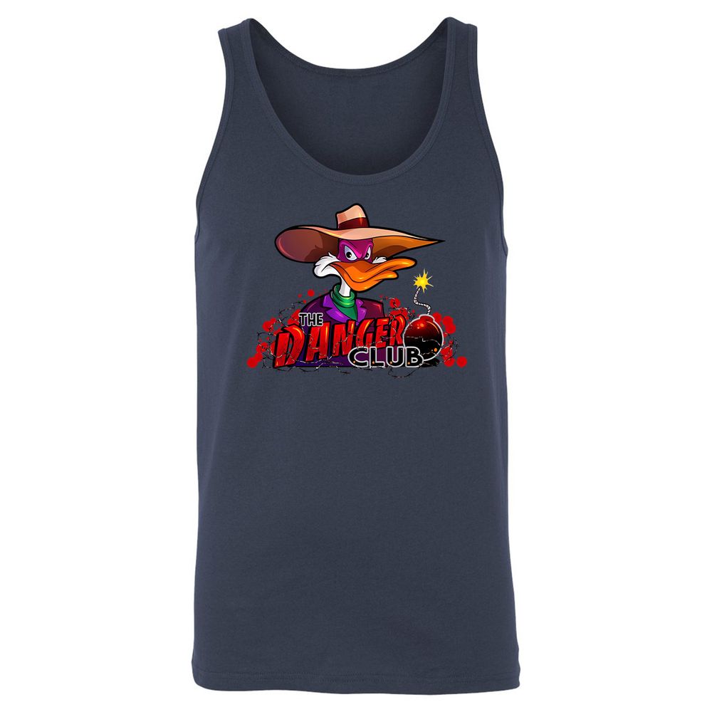 Unisex Jersey Tank - 4J37E98D - Navy - 8