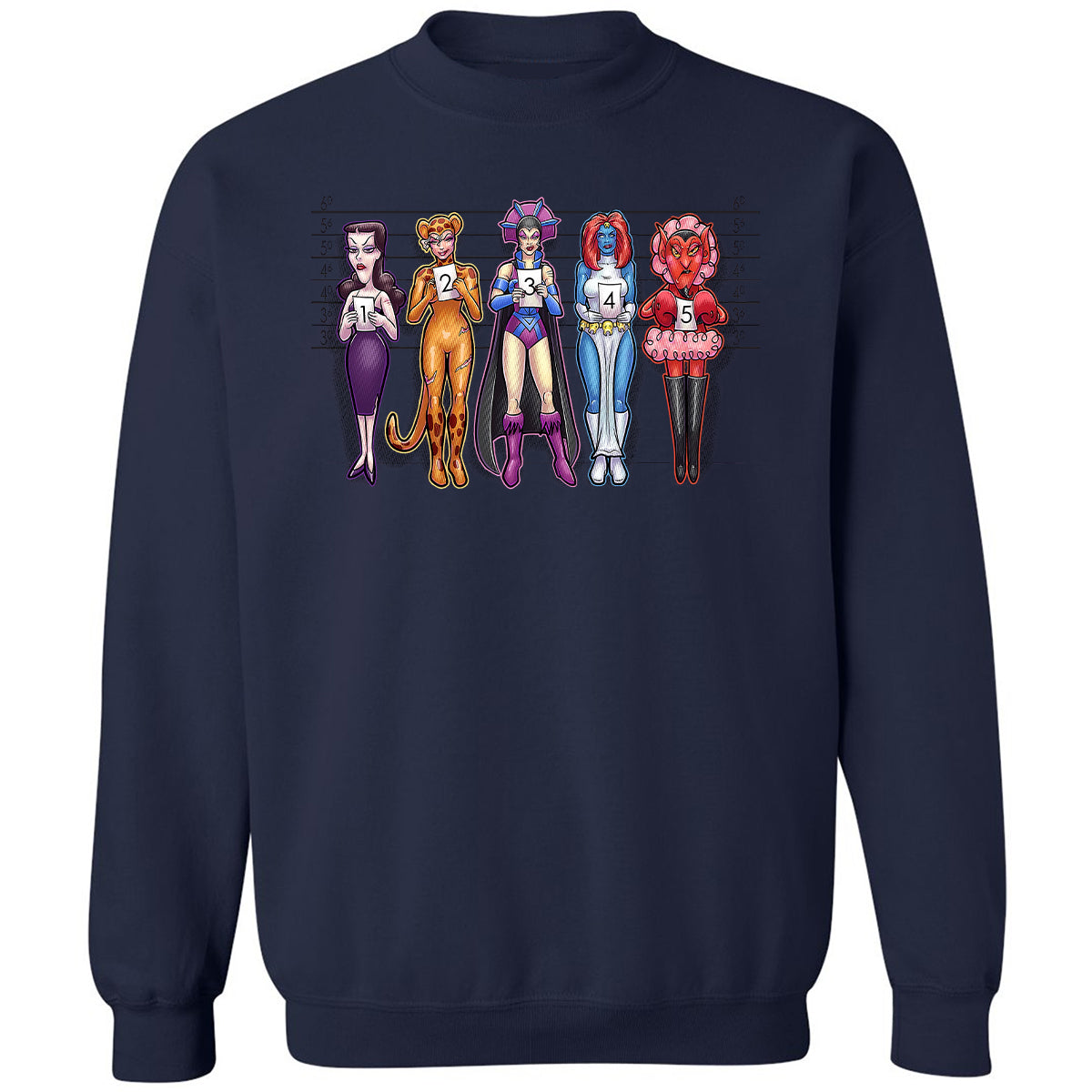 Classic Unisex Sweatshirt - K9ARMC4F - Navy - 8