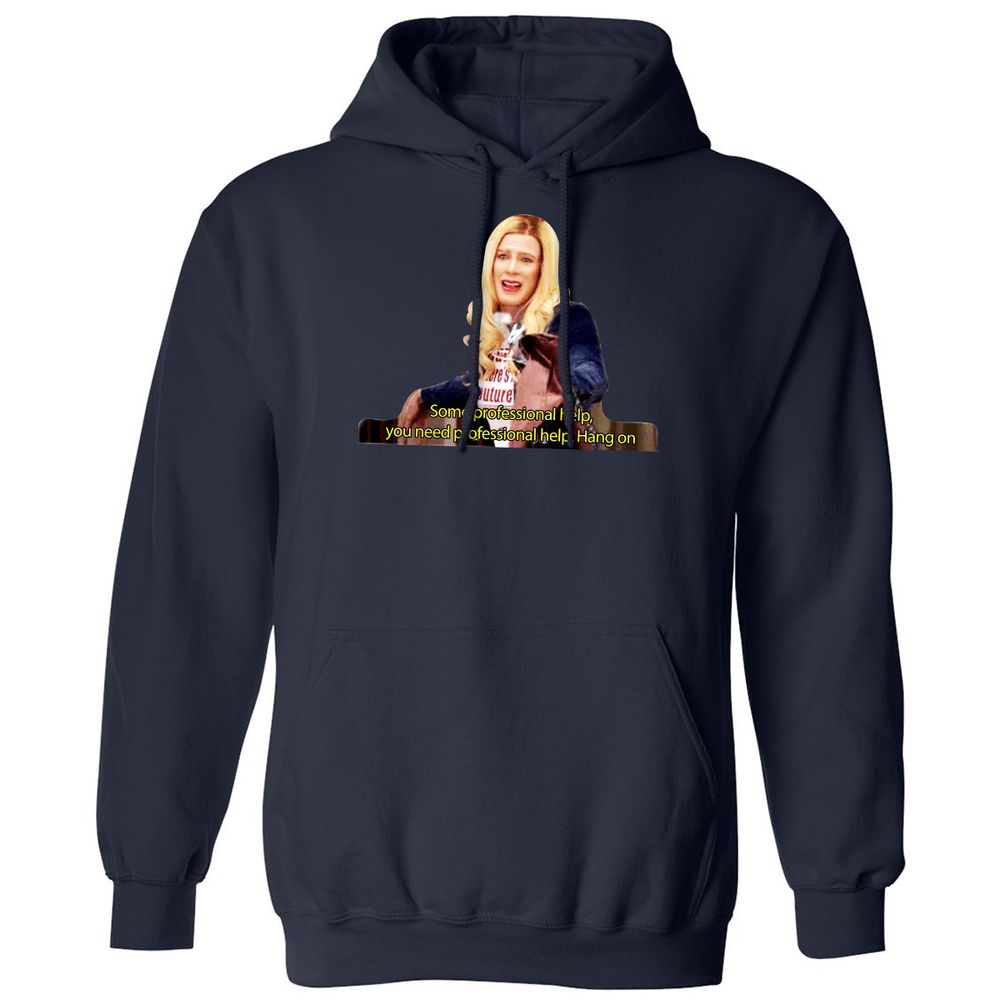 Classic Unisex Hoodie - V69XC8AQ - Navy - 8
