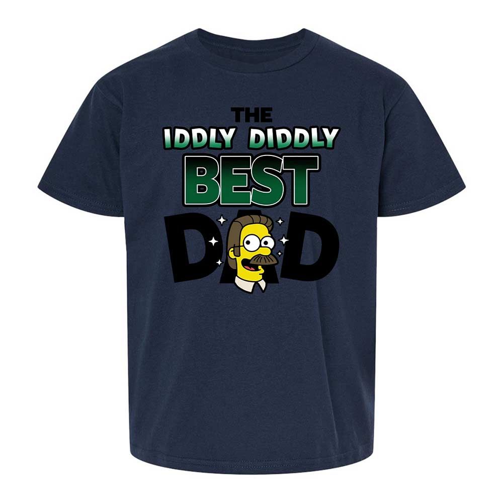 The Iddly diddly best dad - Navy - 8