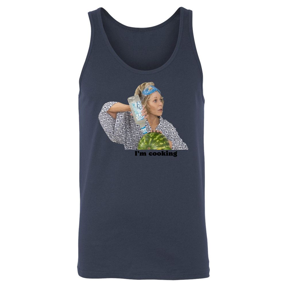 Unisex Jersey Tank - RBQNN2RQ - Navy - 8
