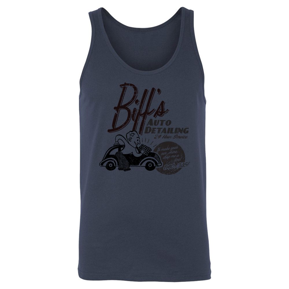 Unisex Jersey Tank - D15WQLLD - Navy - 8