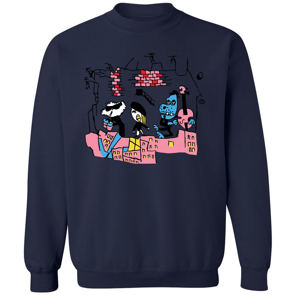 Classic Unisex Sweatshirt - YUB7WH7H - Navy - 8