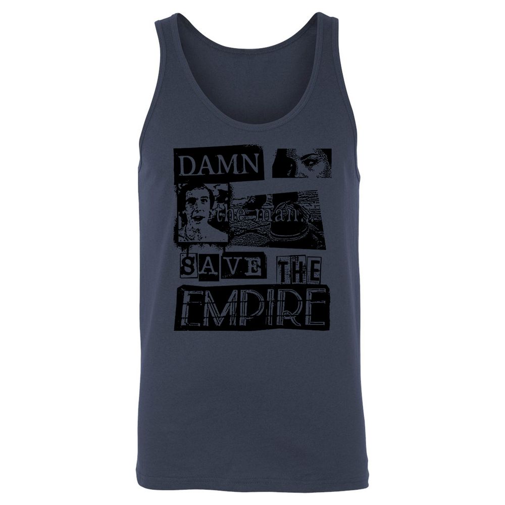 Unisex Jersey Tank - 8KEASX59 - Navy - 8