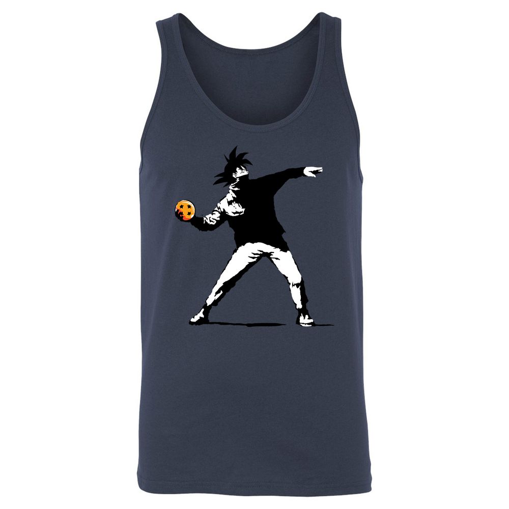 Unisex Jersey Tank - ETCPXRZL - Navy - 8