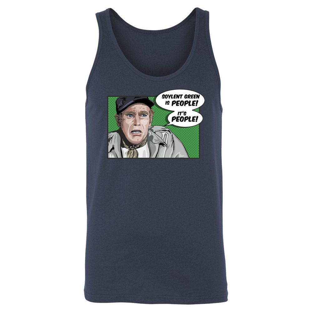 Unisex Jersey Tank - S2ZDXZML - Navy - 8
