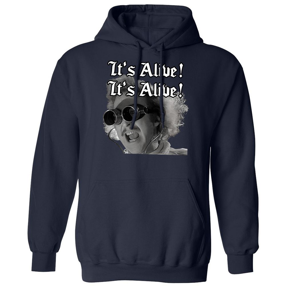Classic Unisex Hoodie - ZCZ9X7AQ - Navy - 8