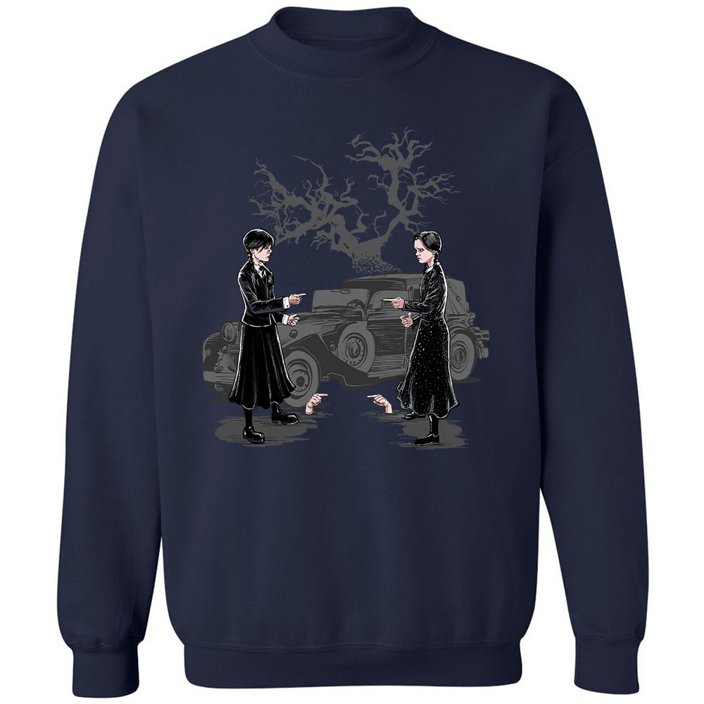 Classic Unisex Sweatshirt - JVBWS844 - Navy - 8