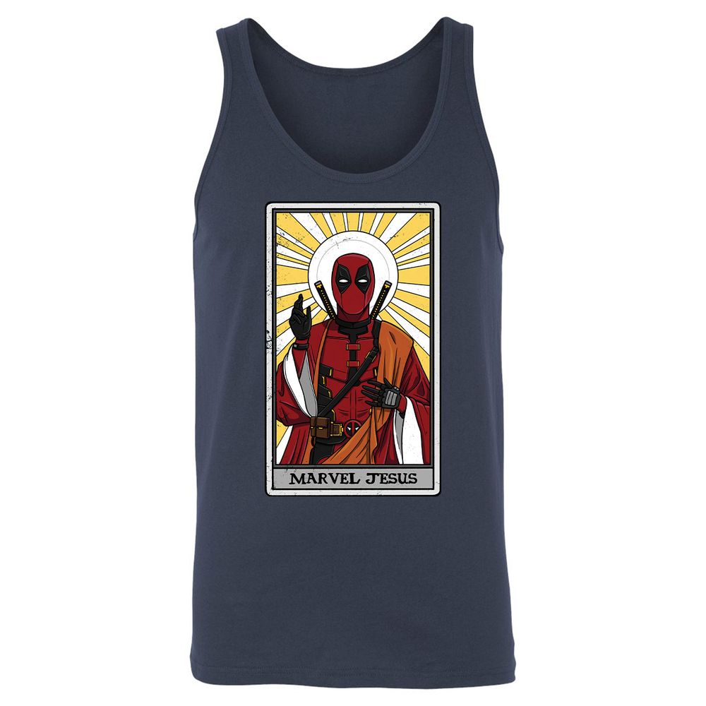 Unisex Jersey Tank - G8XW5LZY - Navy - 8