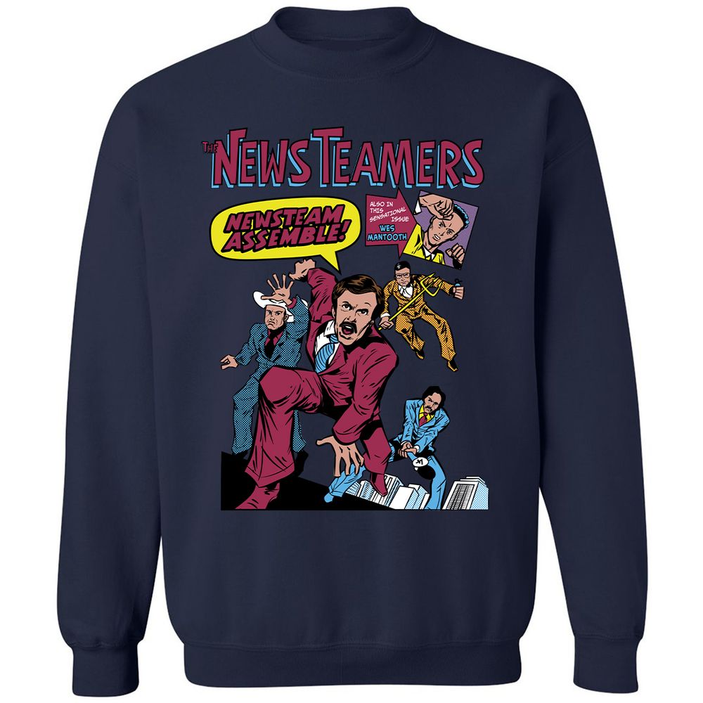 Classic Unisex Sweatshirt - ZEBCGXUL - Navy - 8
