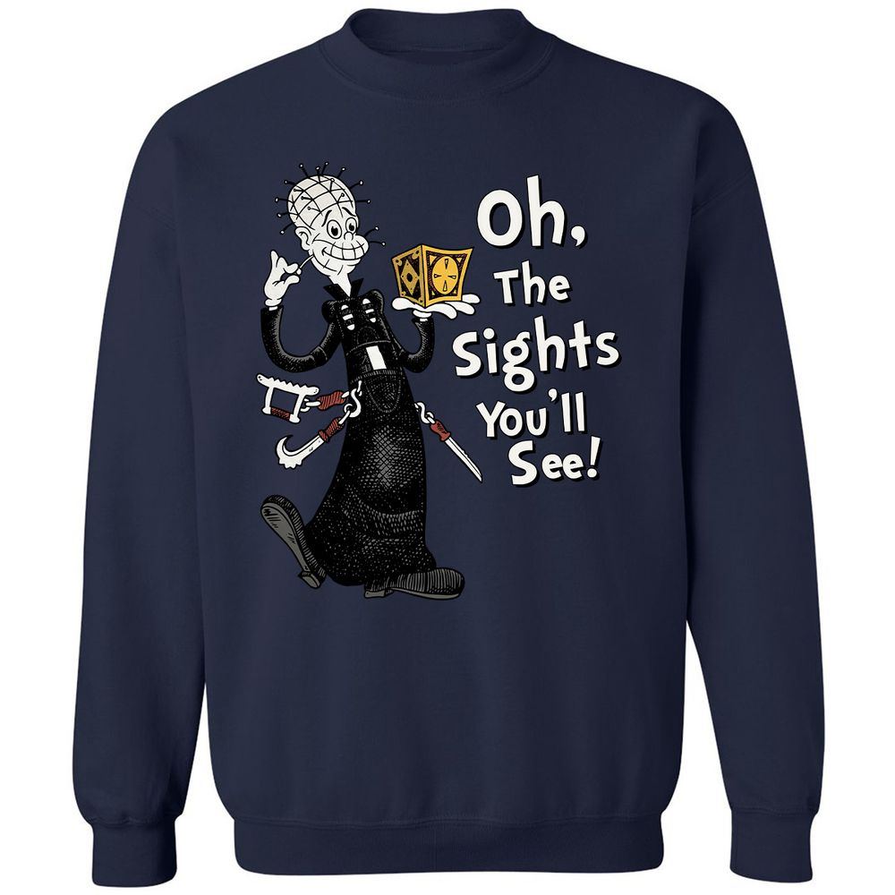 Classic Unisex Sweatshirt - ZTDPCB4J - Navy - 8