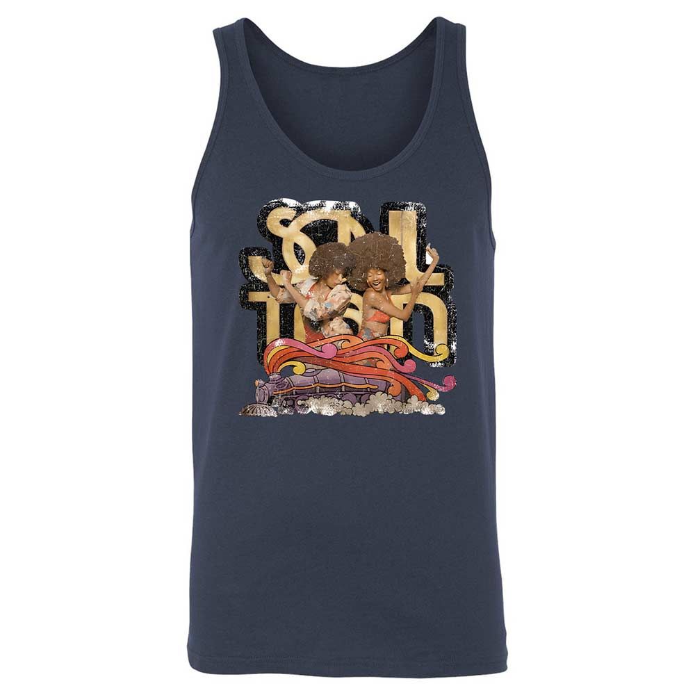 Retro Soul Train Dance Vibes - Navy - 8
