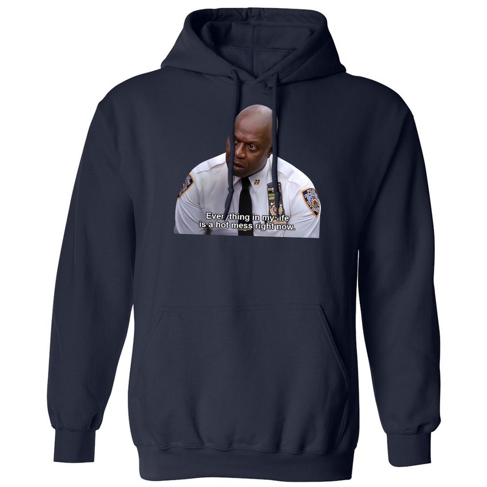 Classic Unisex Hoodie - SLKQNZQH - Navy - 8